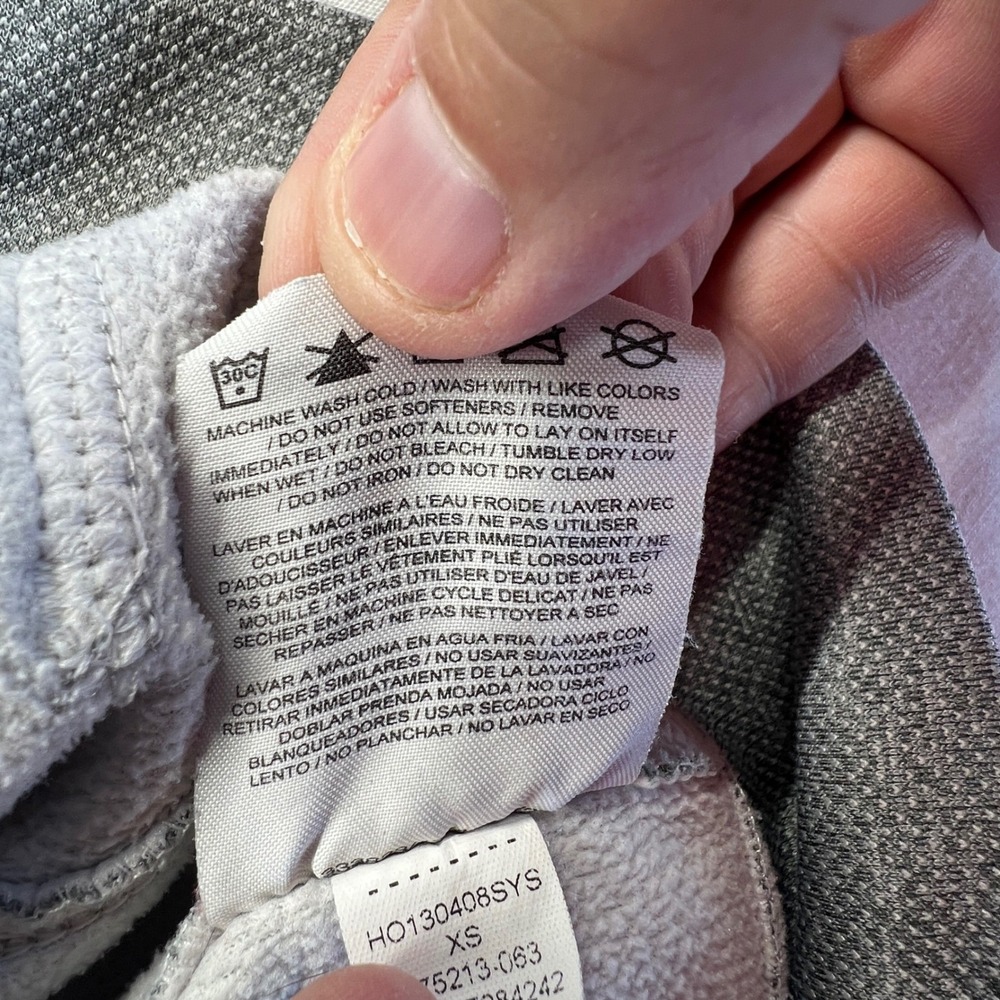 Nike Therma Fit Boys Full Zip Hoodie Gray Athletic Comfort Size XS - Picture 13 of 16